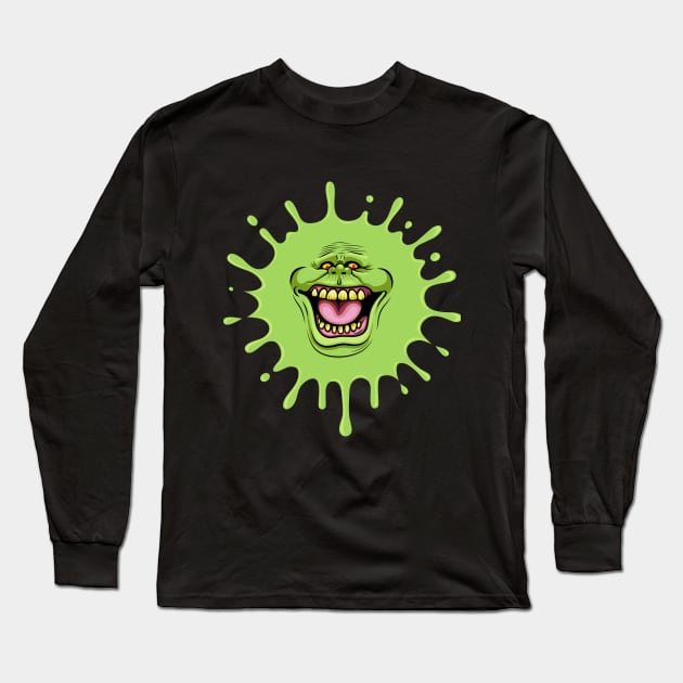 Slimed Long Sleeve T-Shirt by Stationjack